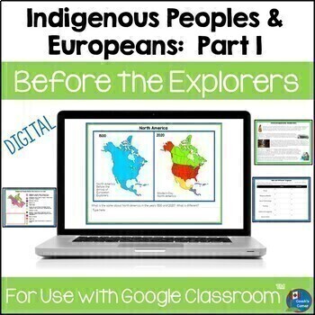 Preview of Indigenous Peoples and Europeans Part 1 | for Use with Google Slides|Classroom™