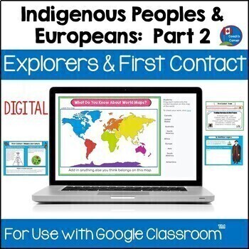 Preview of Indigenous Peoples and Europeans Part 2 | for Use with Google Slides|Classroom™