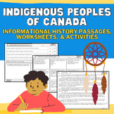 Indigenous Peoples of Canada: Informational Reading Passag