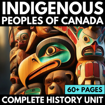 Preview of Indigenous Peoples of Canada - Reading Passages - Canada's Indigenous People Art
