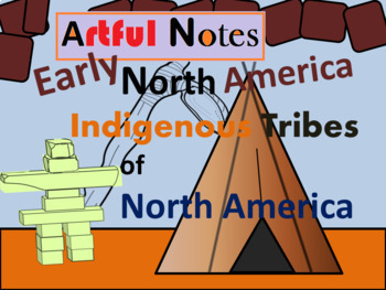 Preview of Indigenous Peoples of North America Artful Notes