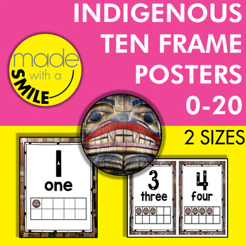 Preview of Indigenous Ten Frame Posters (0-20)