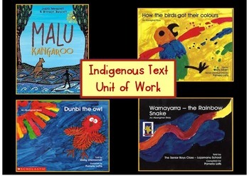 Preview of Indigenous Text Unit of Work PDF Version Not Grade Specific