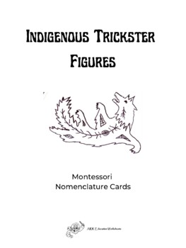 Preview of Indigenous Trickster Nomenclature Cards