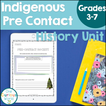 Preview of Pre Contact Indigenous ( First Nations ) History Lessons & Activities