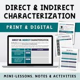 Indirect Characterization STEAL Method - Lessons and Graph