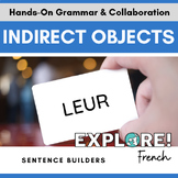 French | EDITABLE Indirect Object Pronouns Sentence Builde