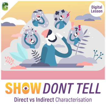 Preview of Indirect vs Direct Characterization Digital Lesson