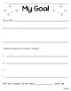 Individual Goal Setting Sheet by Sprouting Learners | TPT