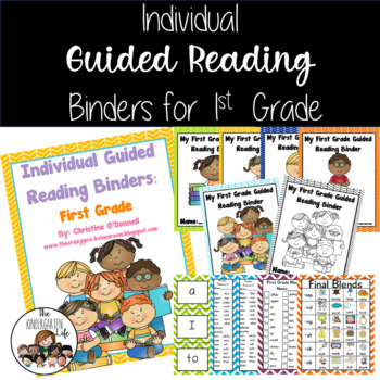 Individual Guided Reading Binders: First Grade by The Crazy Pre-K Classroom