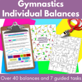 Individual Gymnastics balances