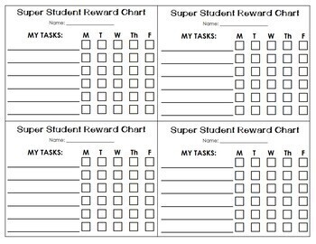 Incentive Chart For Students