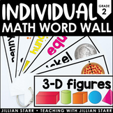 Individual Math Word Wall 2nd Grade | Student Word Wall Ring