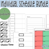 Individual Schedule Bundle