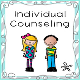 Individual Counseling Notes ~ Student Meeting Records
