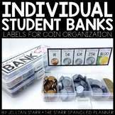 Student Coin Bank: Money Organizer Labels