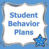 Individual Student Behavior Plans