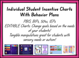 Individual Student Incentive Charts Editable: PBIS, IEPS, 