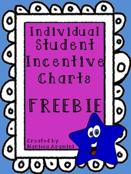 Individual Student Incentive Charts-Freebie