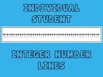 integer number line