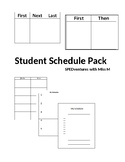 Individual Student Schedule- Variety Pack
