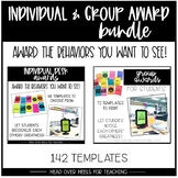 Individual and Group Desk Awards | Behaviors You Want Recognized