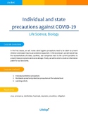 Individual and state precautions against COVID-19