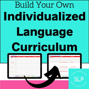 Preview of Individualized Language Curriculum: Build Your Own