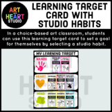 Individualized Studio Habit Learning Target Cards - Elemen