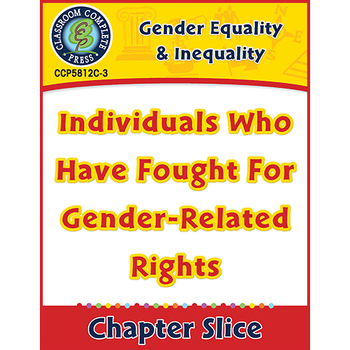 Preview of Individuals Who Have Fought For Gender-Related Rights - Canadian Content