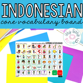 Indonesian Core Vocabulary Communication Board