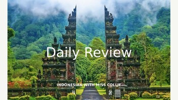 Preview of Indonesian Daily Review