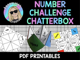 Indonesian Number Counting Chatterbox fun revision activity