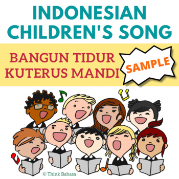 Preview of Indonesian children's song: Bangun Tidur Kuterus Mandi