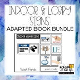 Indoor & Lobby Signs Adapted Books - Functional Sight Words