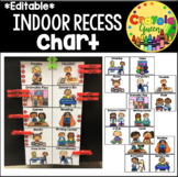 Indoor Recess Chart FREEBIE