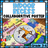 Indoor Recess Collaborative Poster | Reindeer | Elementary