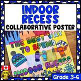 Indoor Recess Collaborative Poster | Snowy Day | Elementar