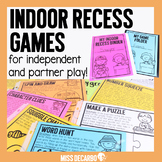 Indoor Recess Games and Morning Bin Games