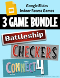 Indoor Recess Google Slides Games: 3 Game BUNDLE!
