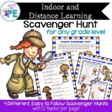 Indoor Scavenger Hunt - Perfect for Brain Breaks & P.E. Di