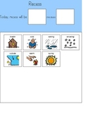 Indoor/Outdoor Recess Transition Visual