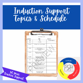 Induction Support Meeting Topics