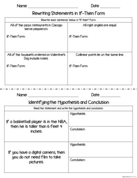 inductive and deductive reasoning interactive note taking