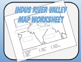 Indus River Valley Map Worksheet