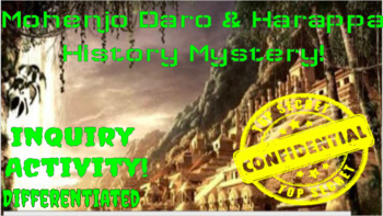 Preview of Indus Valley: Mohenjo Daro & Harappa Cooperative Inquiry Document Activity