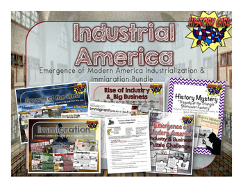 Preview of Industrial America Bundle