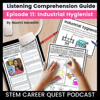 Preview of Industrial Hygienist and Chemist Listening Guide, STEM Career Quest Podcast