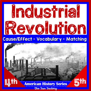 Preview of Industrial Revolution Activities - US History - American History