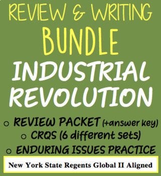 Preview of Industrial Revolution Bundle! NYS Regents Global II